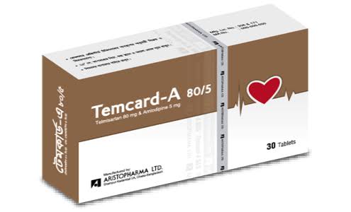 tab. Temcard-A 5mg+80mg